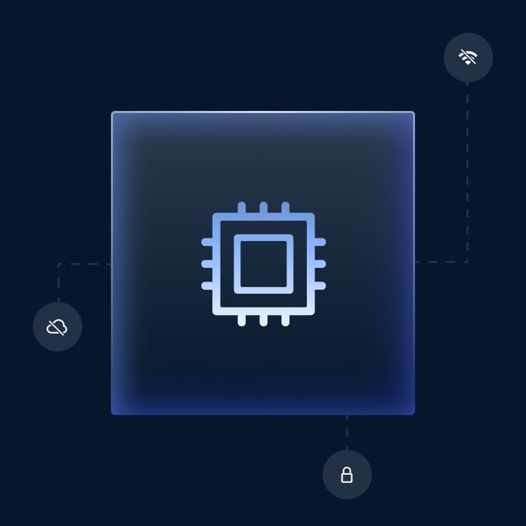 100% Local Processing - Mac Native App 100% Local Processing - Mac Native App - EraseVideo feature demonstration